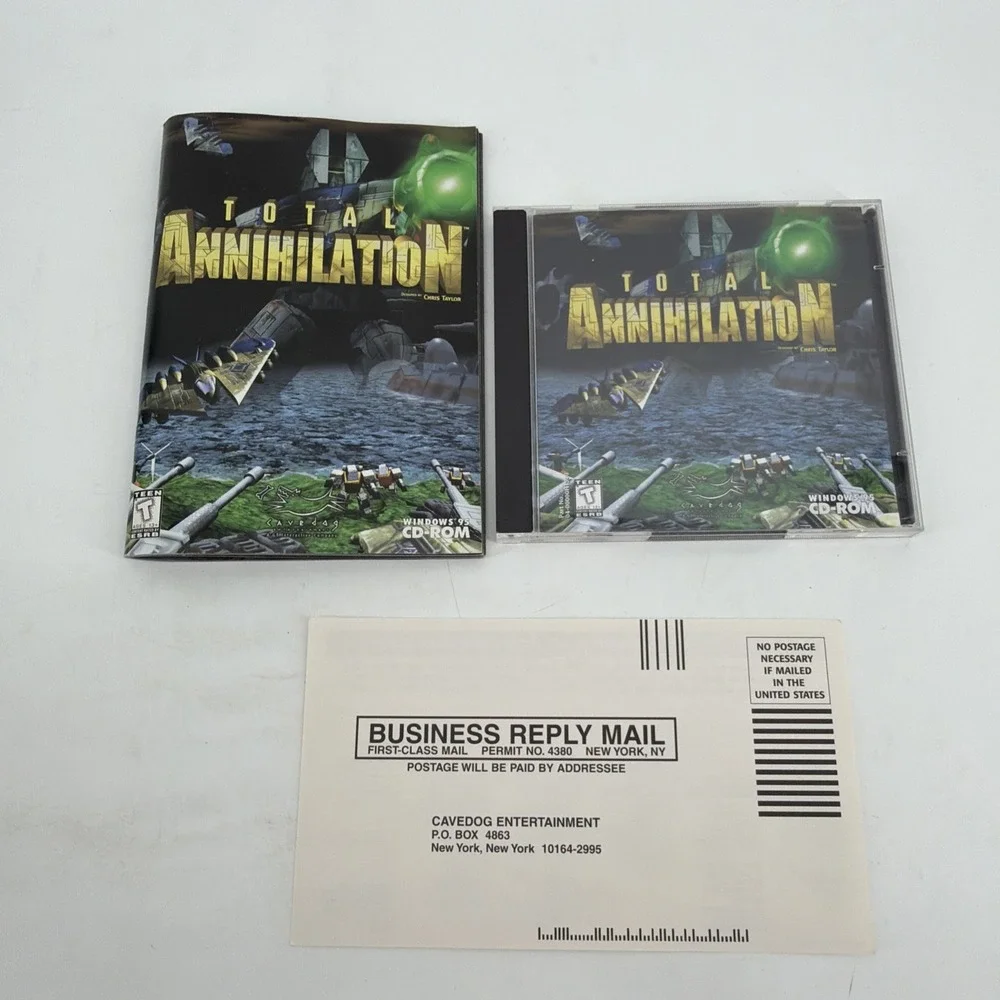 Total Annihilation (PC, 1997) Big Box PC Game